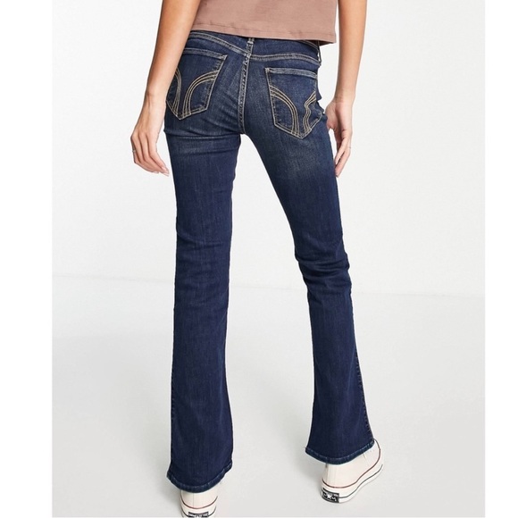 NWOT Hollister Medium to Dark Wash Stretch Skinny Jeans 28/31 - Picture 7 of 7